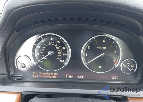 2011 BMW 750Li xDrive из США, поврежденный, VIN WBAKC8C59BC434177